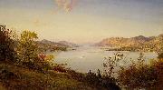 Jasper Francis Cropsey Greenwood Lake oil painting artist